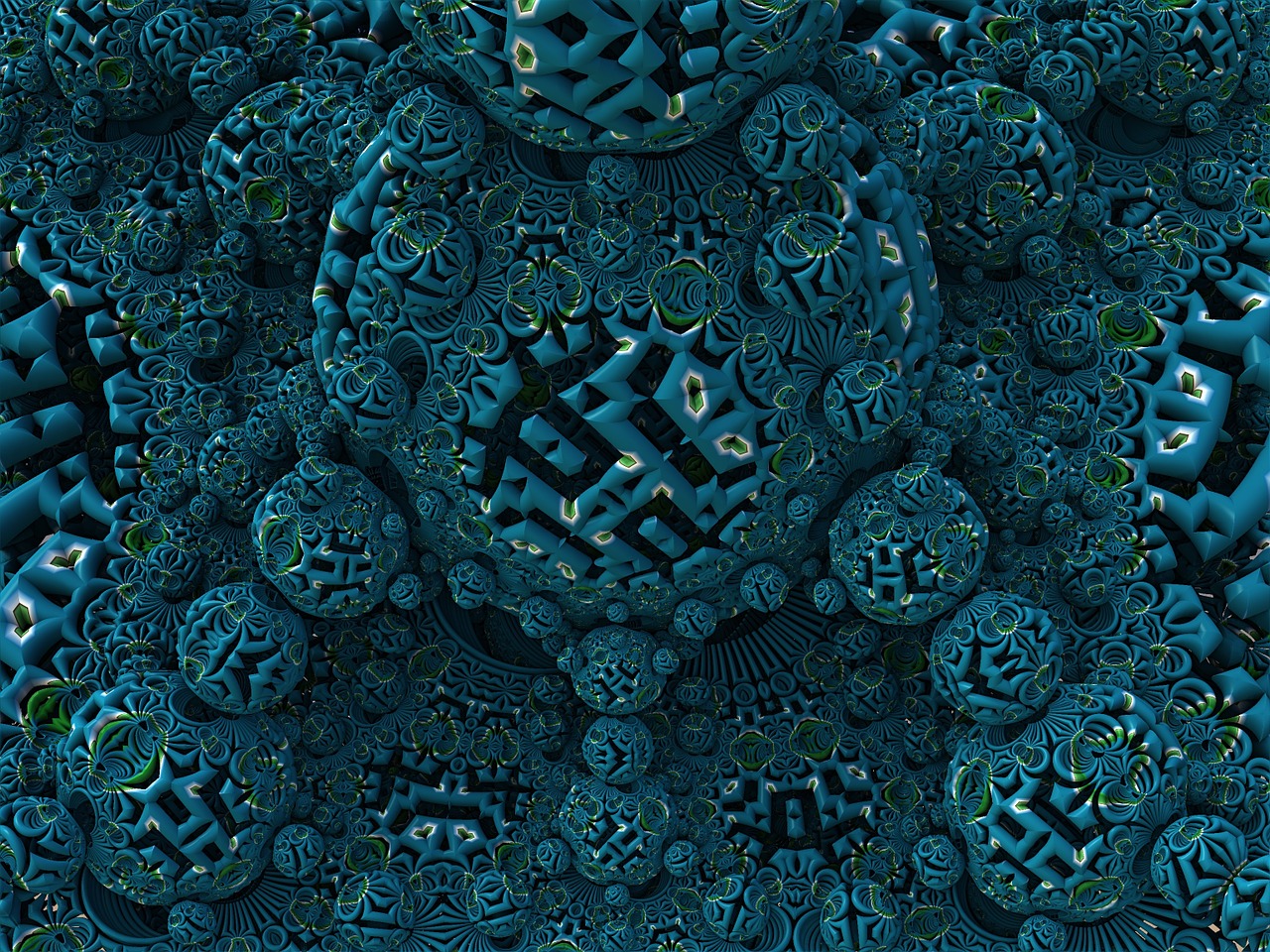fractal render 3d free photo