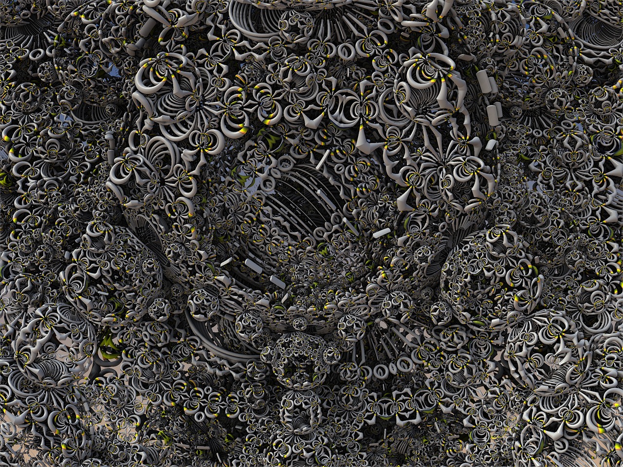 fractal render 3d free photo