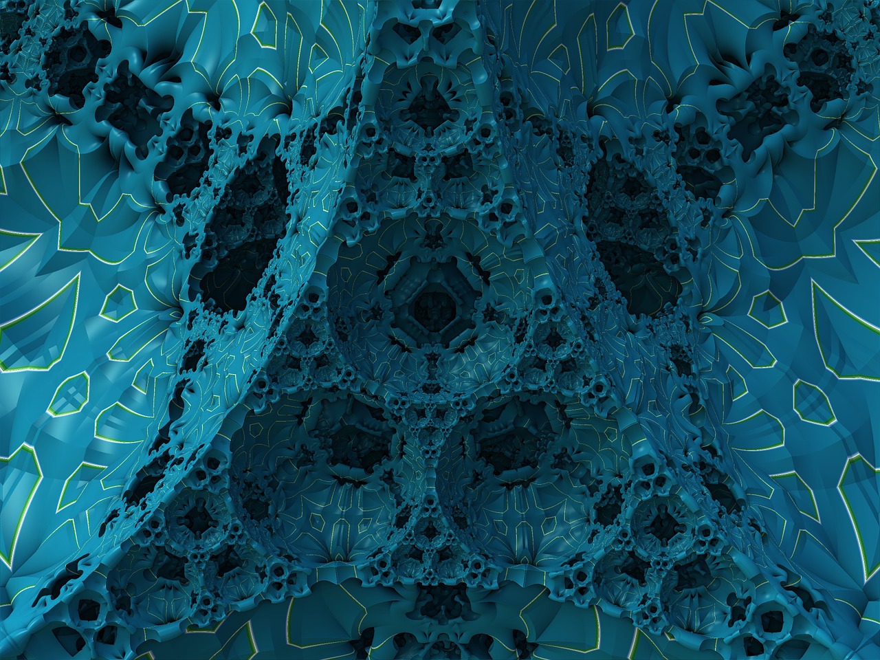 fractal render 3d free photo