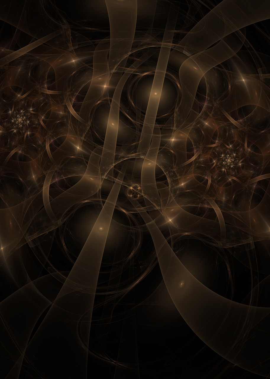 fractal background abstract free photo