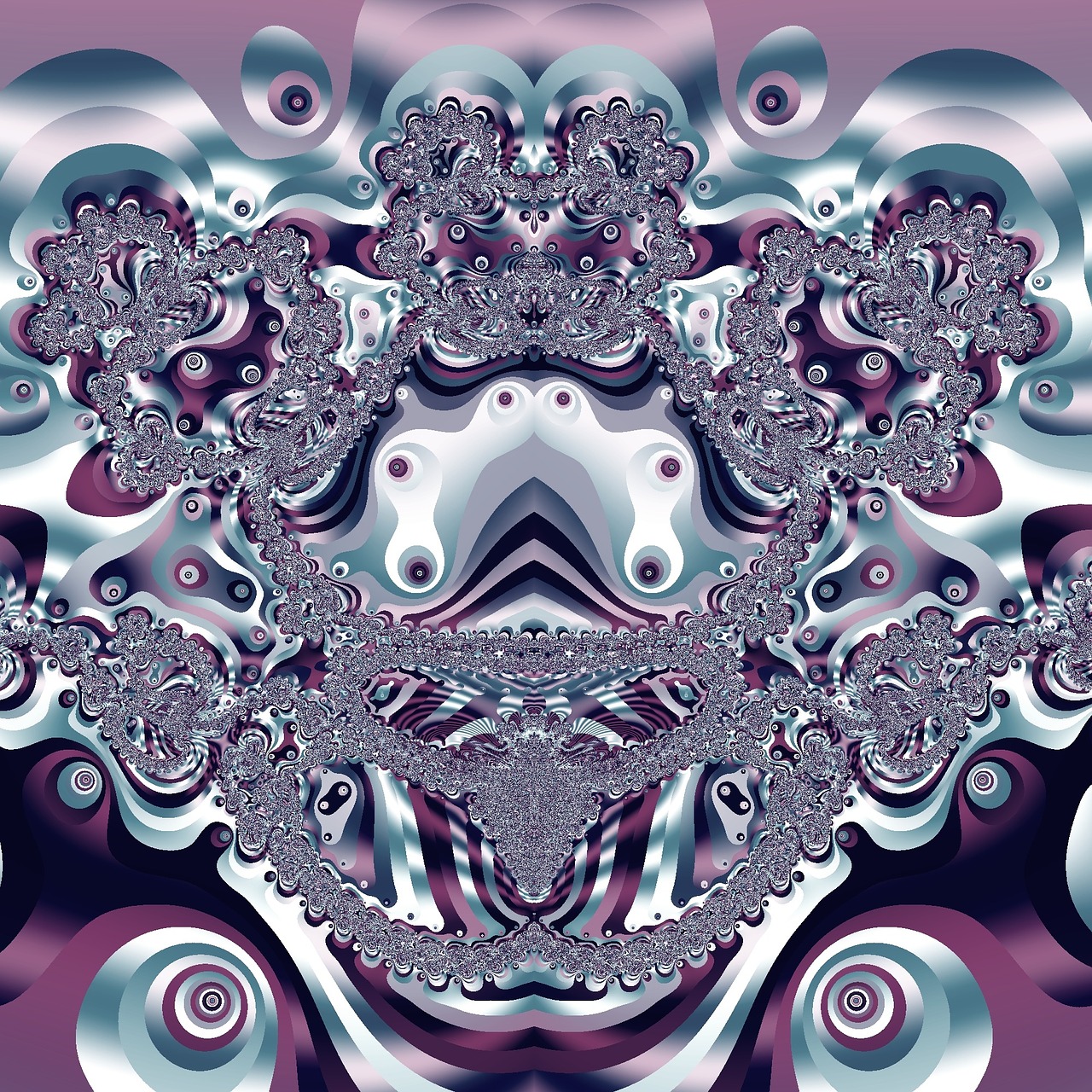 fractal art artwork free photo