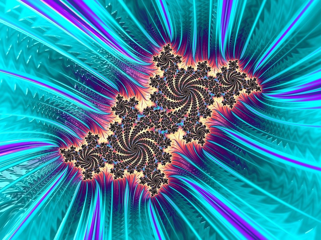 fractal mandelbrot mathematical free photo