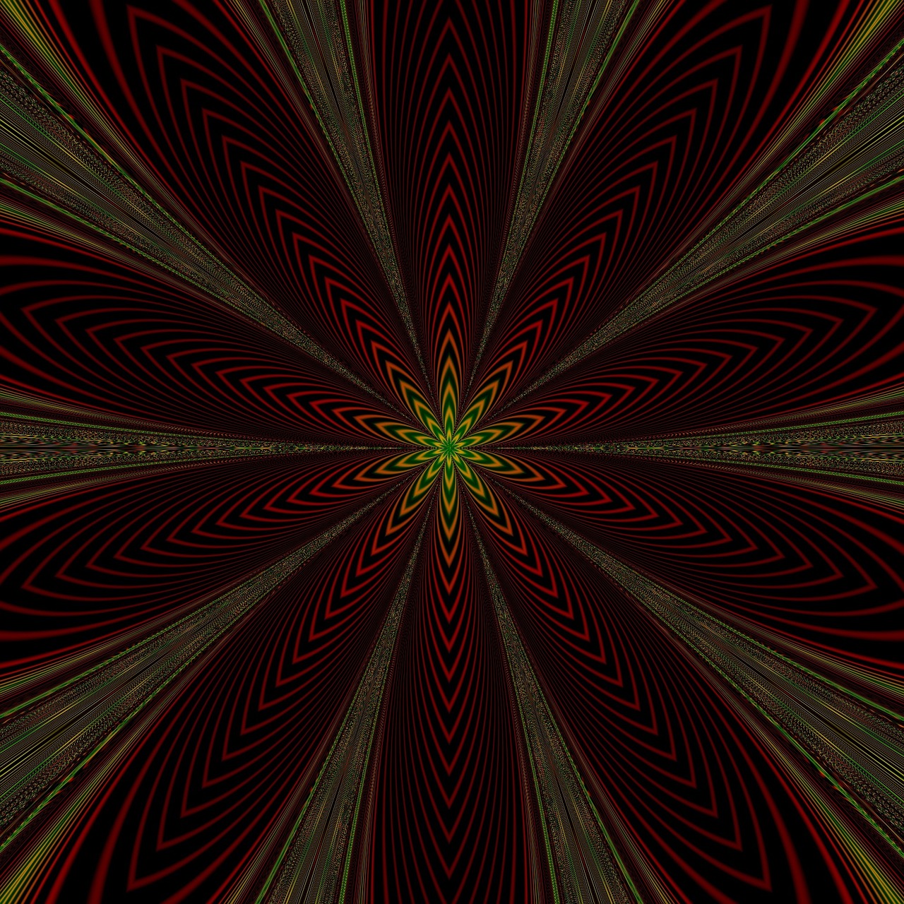 fractal artwork idea free photo