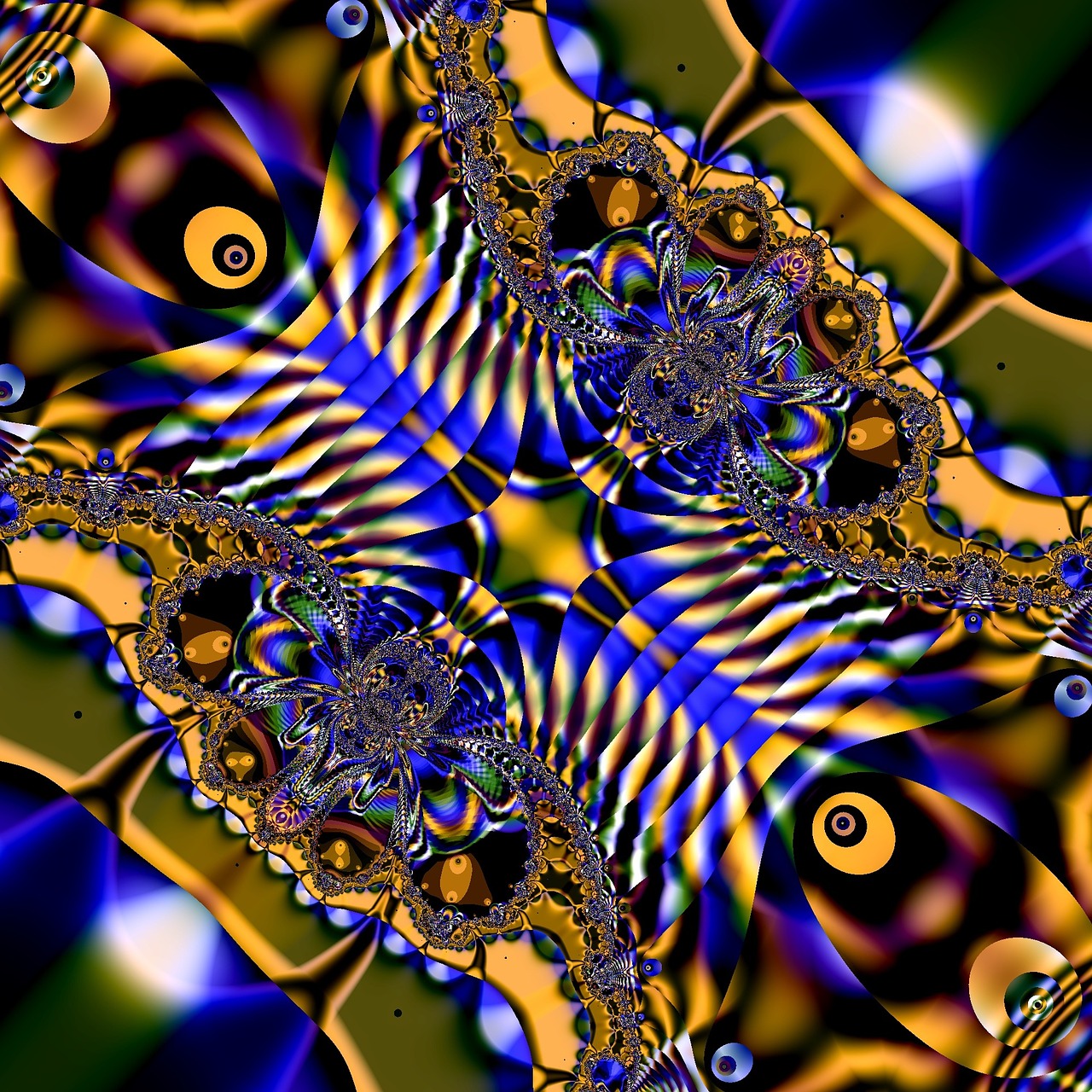 fractal artwork art free photo