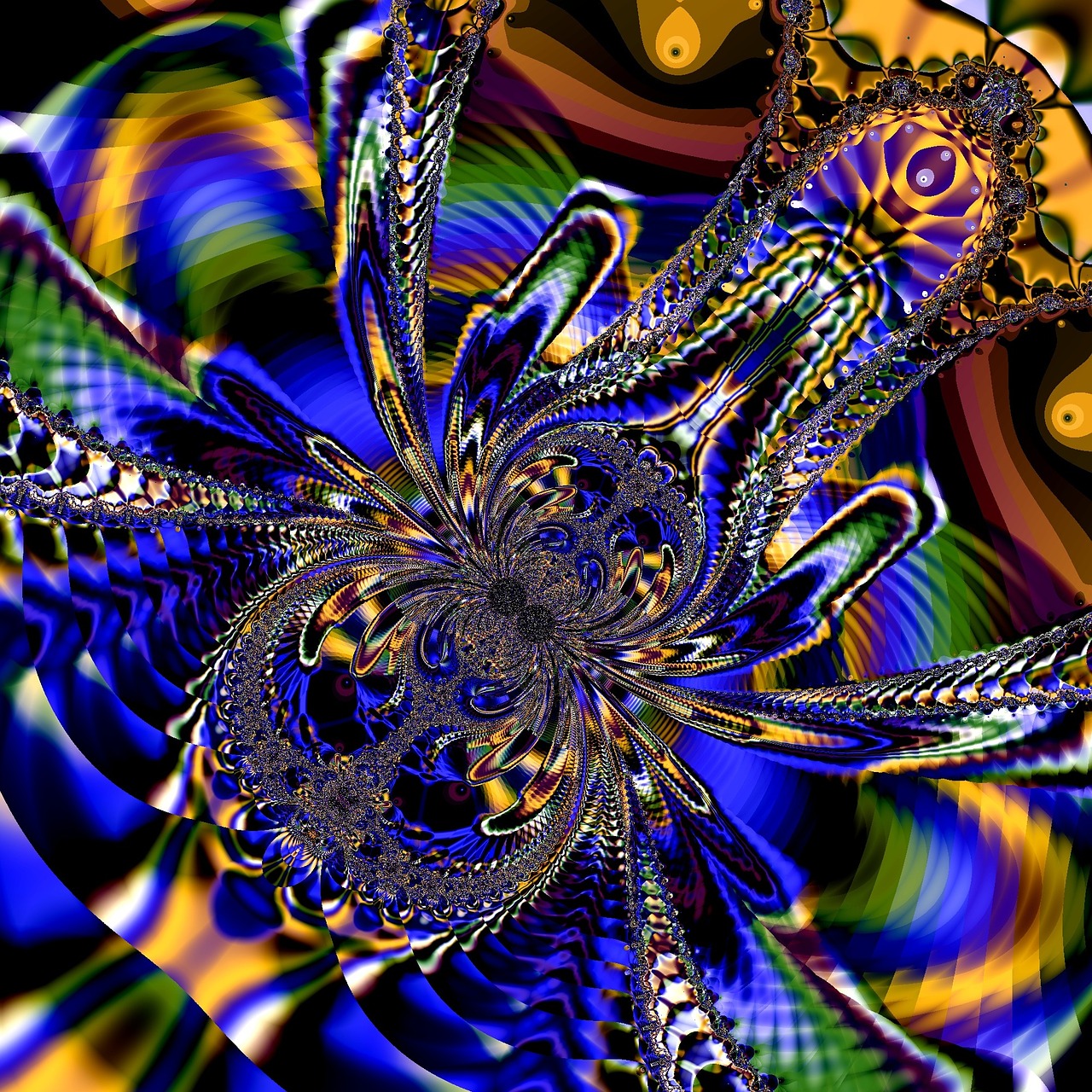 fractal artwork art free photo