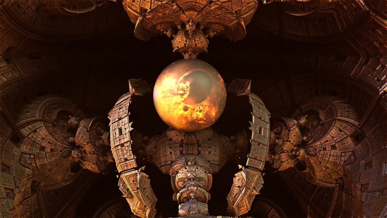 fractal mandelbulb 3d free photo