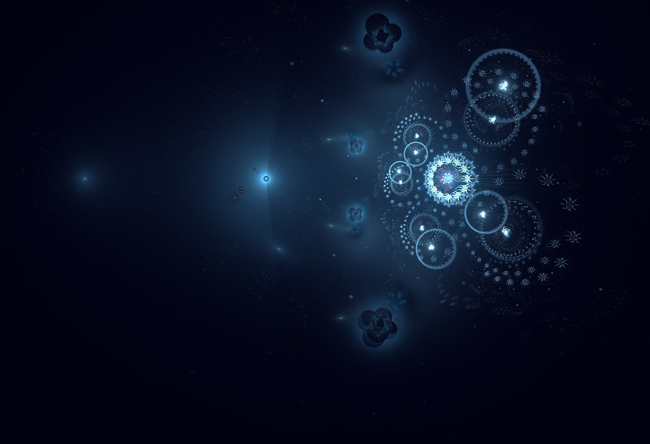 fractal abstract background free photo