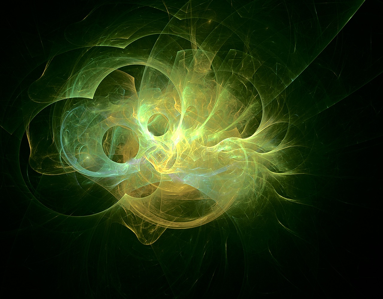 fractal light light fractal free photo