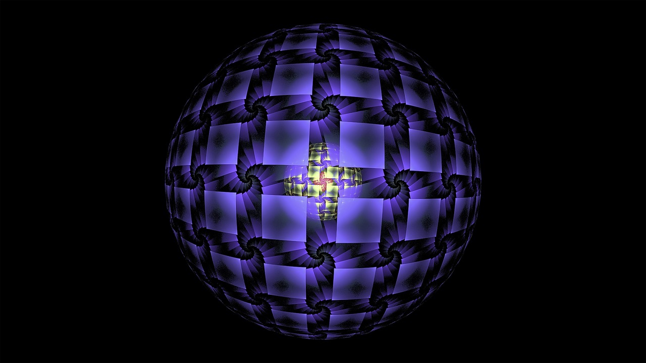 fractal ball sphere free photo