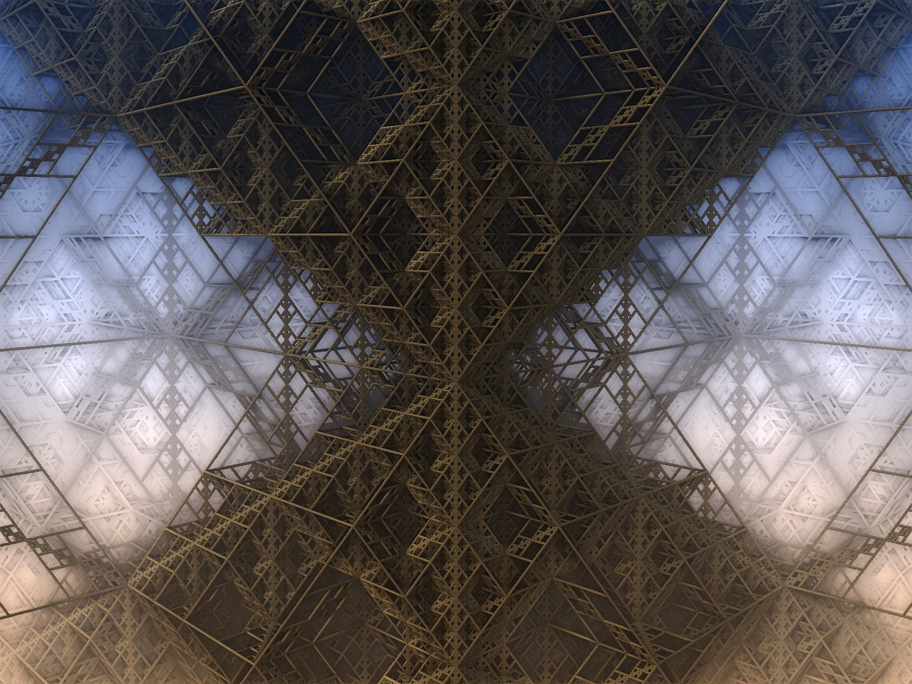 fractal 3d digital free photo