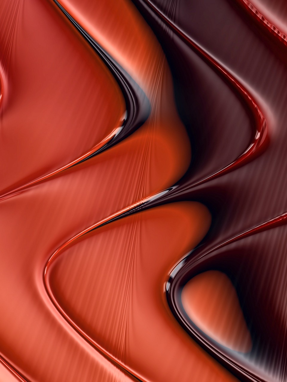 fractal red fractal structures free photo