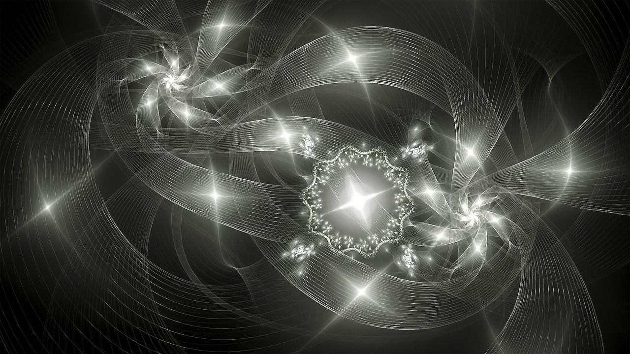 fractal space diamonds free photo