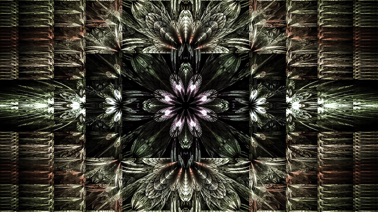 fractal design pattern free photo