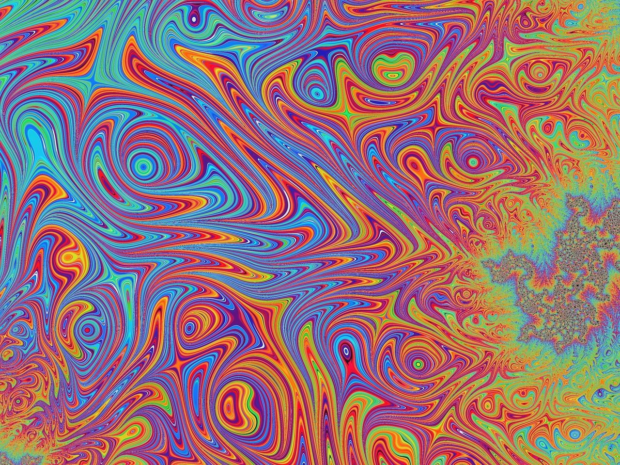 fractal psychedelic fantasy free photo
