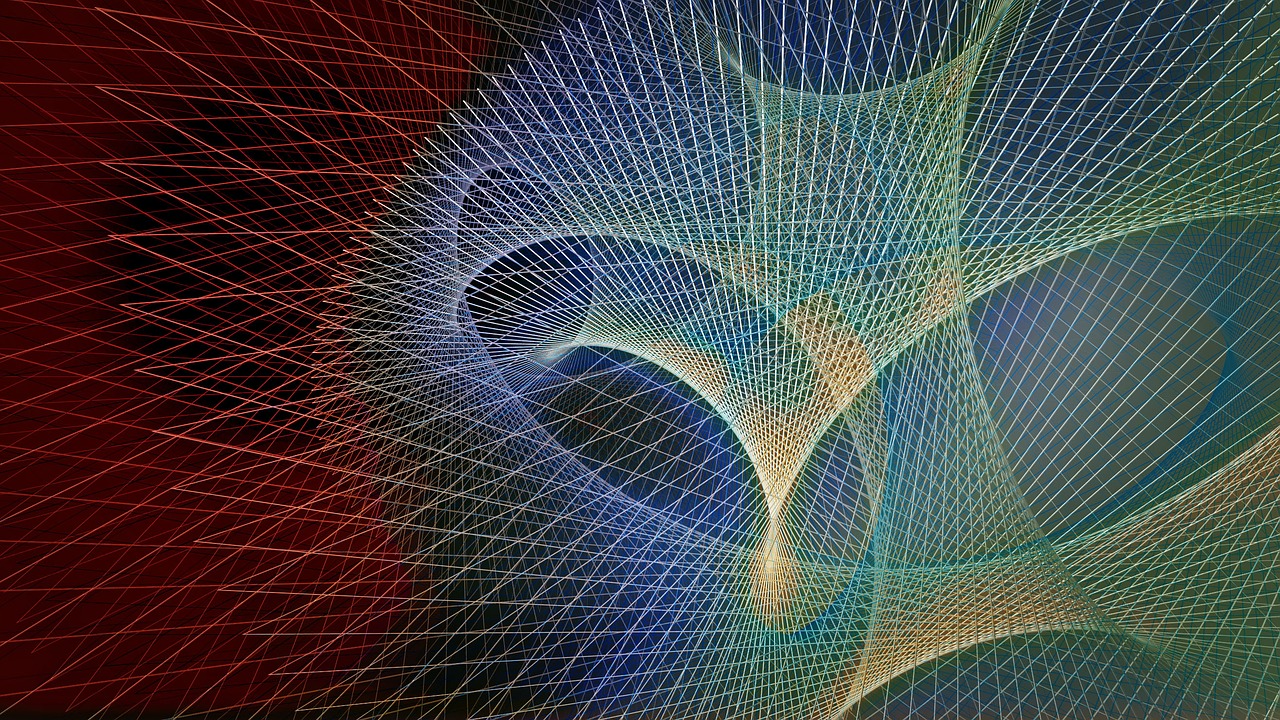 fractal background digitization free photo
