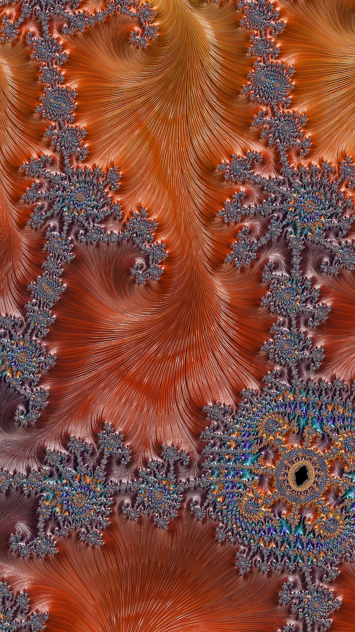 fractal design art free photo