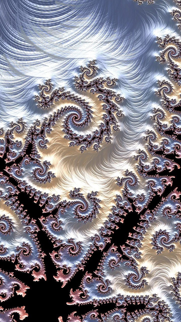 fractal art design free photo