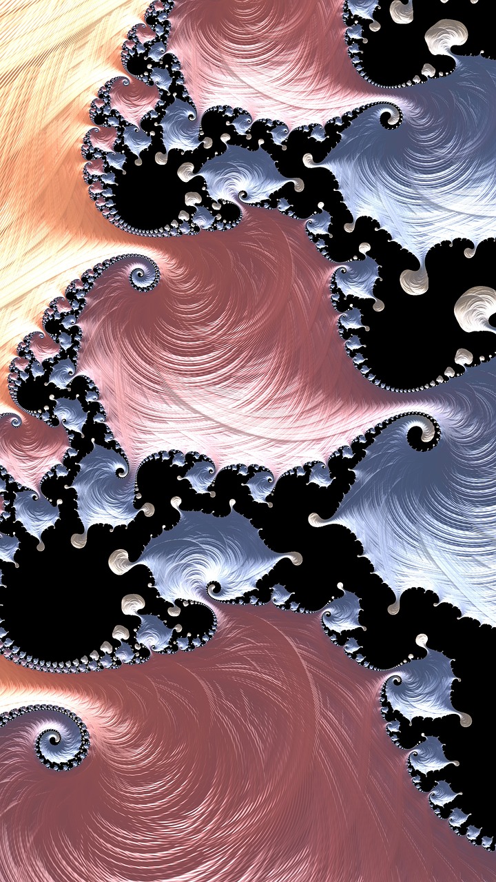 fractal art design free photo