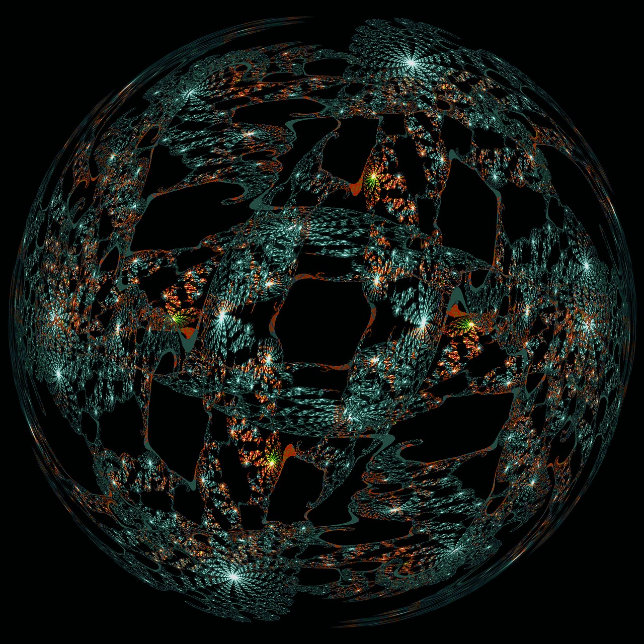 fractal computer graphics color free photo