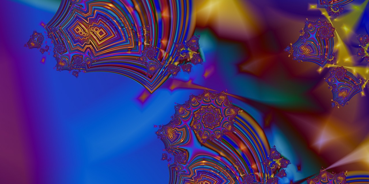 fractal fantastic colorful free photo