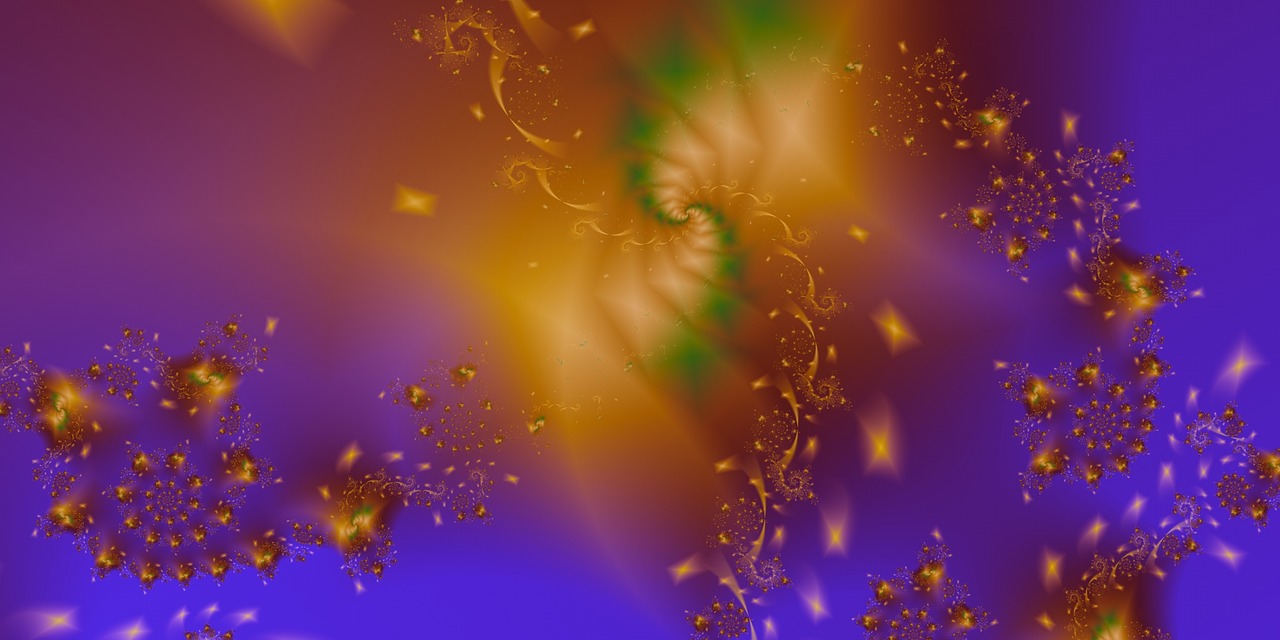 fractal gradient abstract free photo