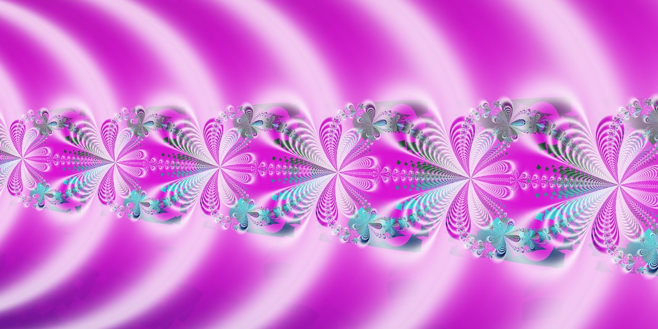 fractal gradient colorful free photo