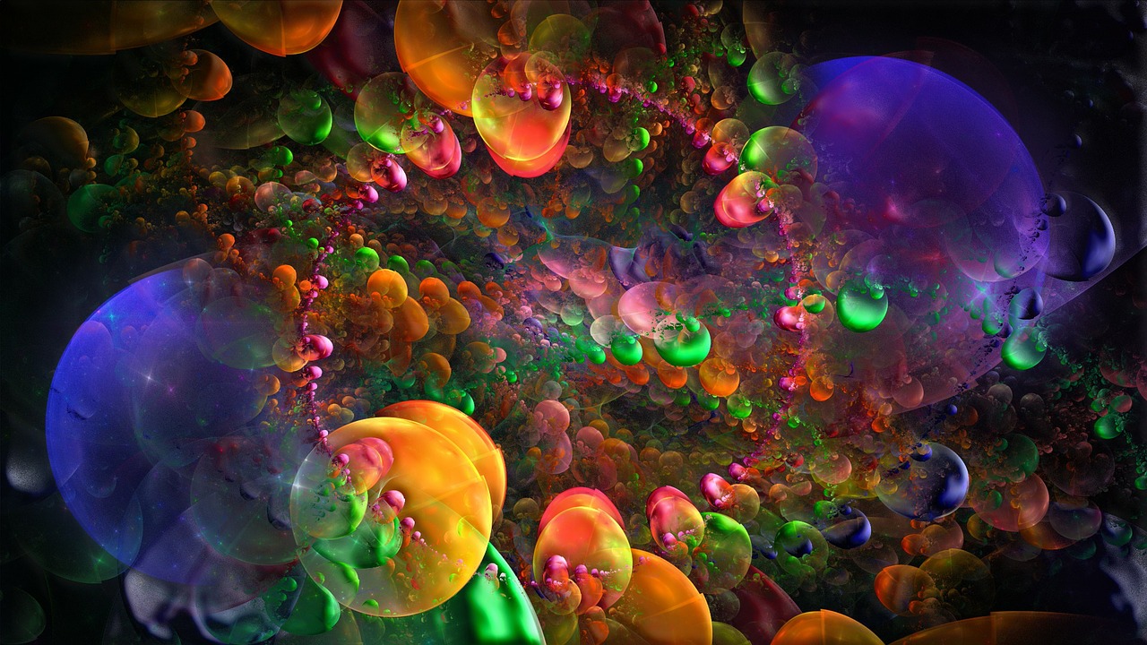 fractal digital art computer graphics free photo