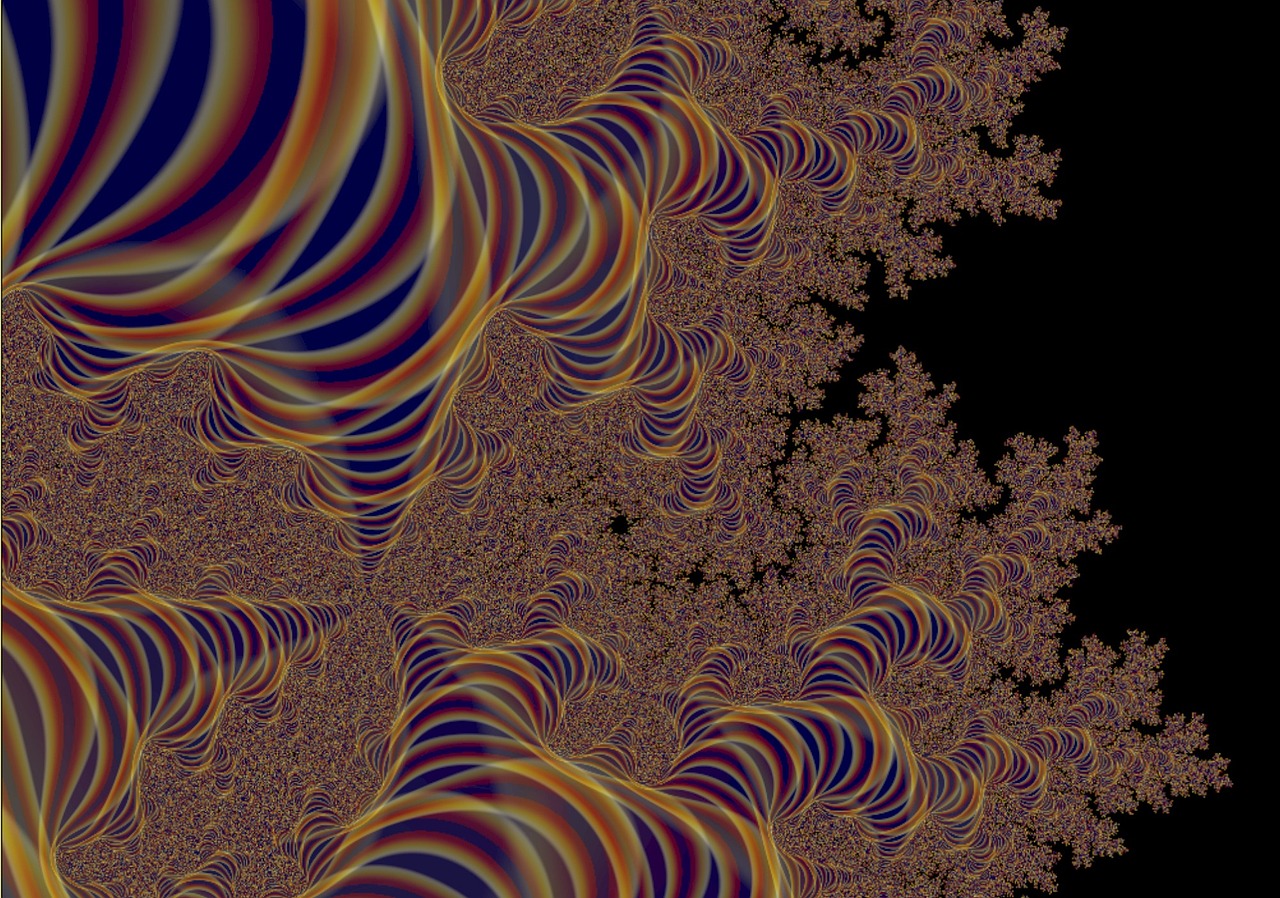 fractal pattern background free photo
