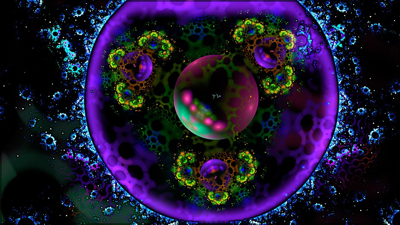 fractal digital art computer graphics free photo
