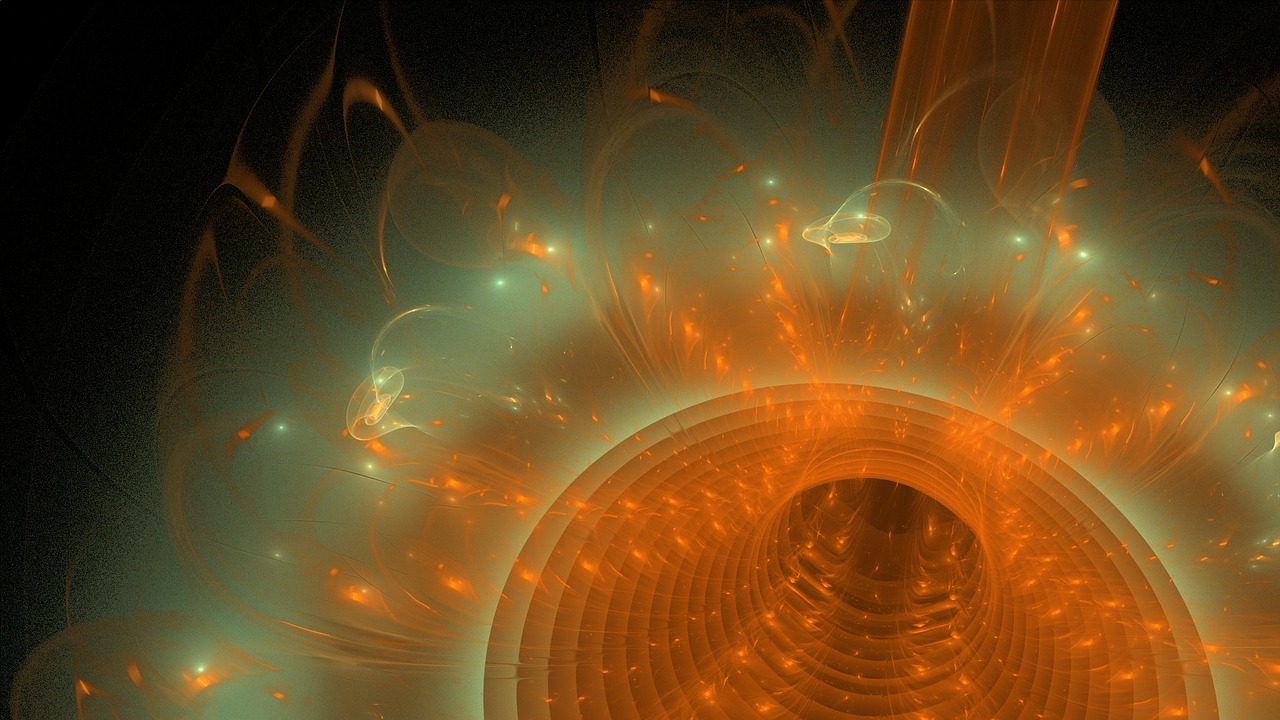 fractal abstract design free photo