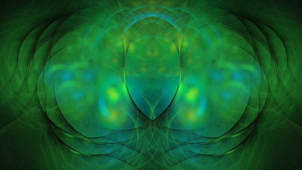 fractal abstract design free photo