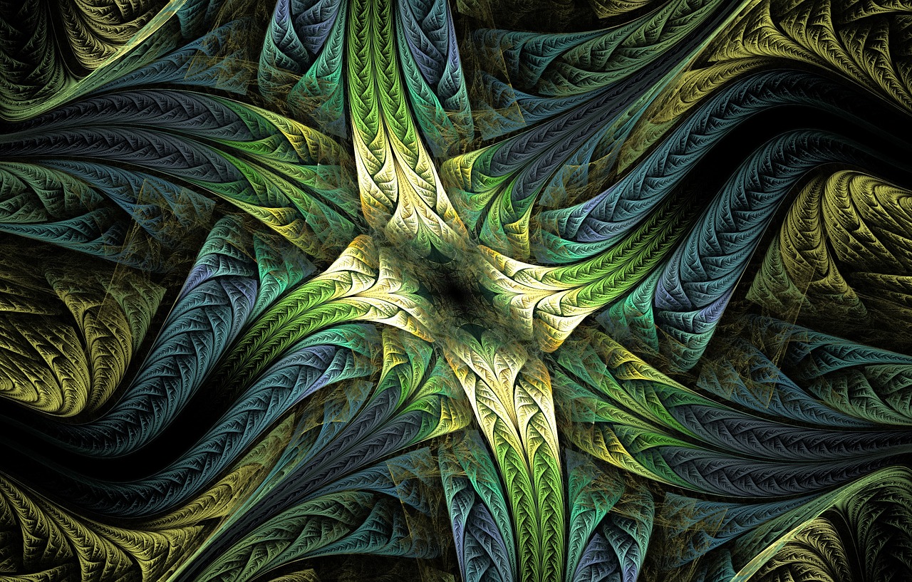 fractal  art  design free photo