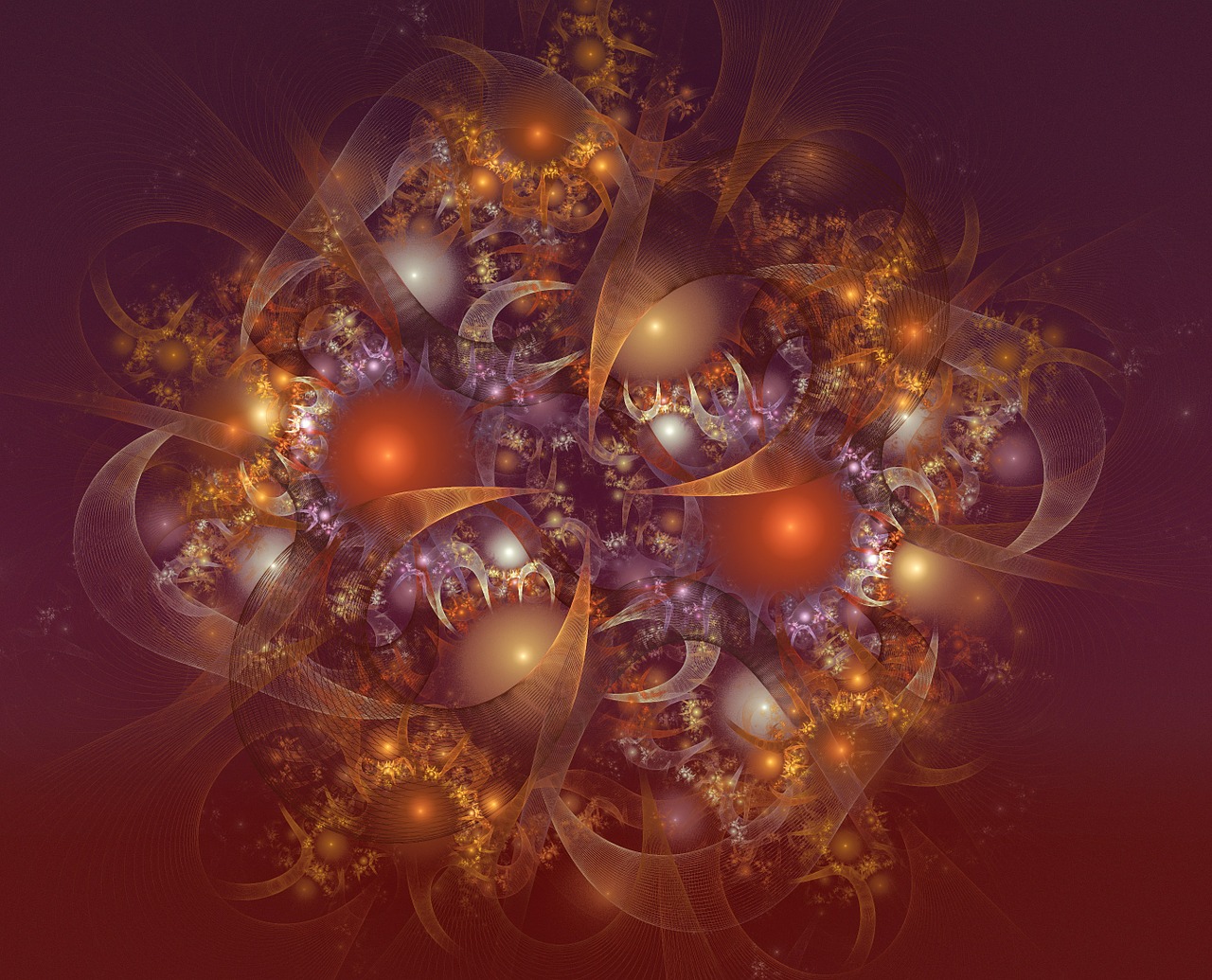 fractal background abstract free photo