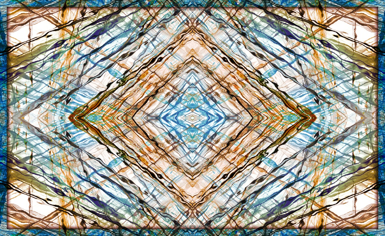 fractal kaleidoscope digital free photo