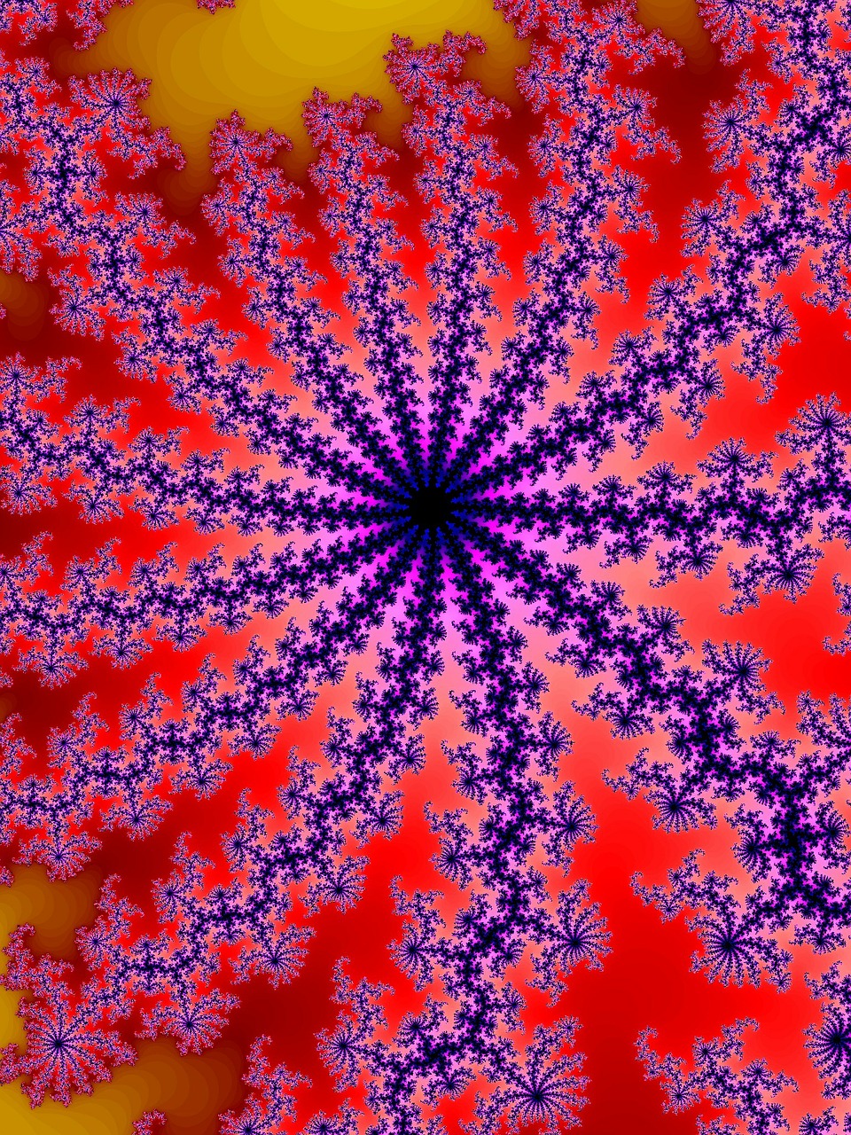 fractal abstract background free photo