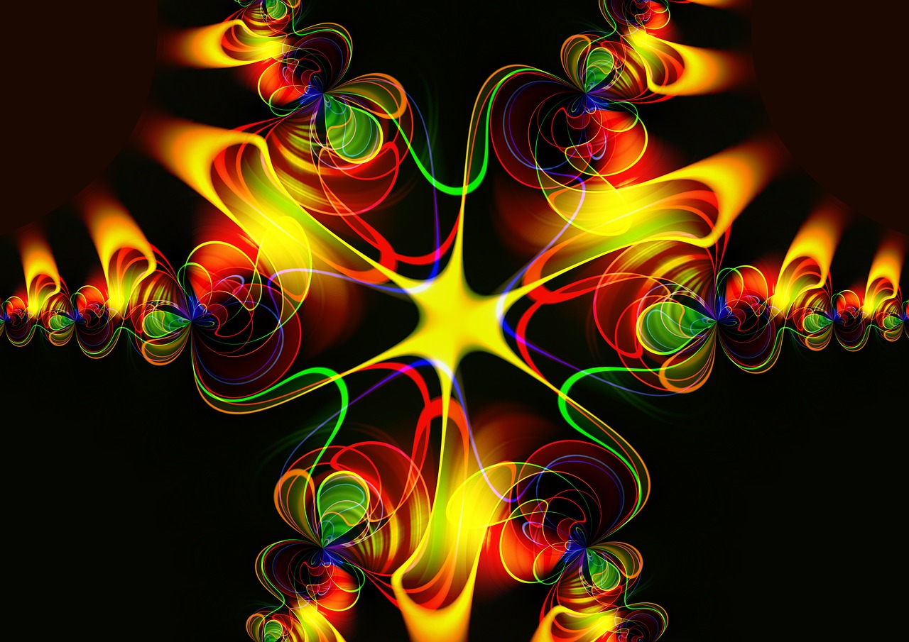 fractal symmetry pattern free photo