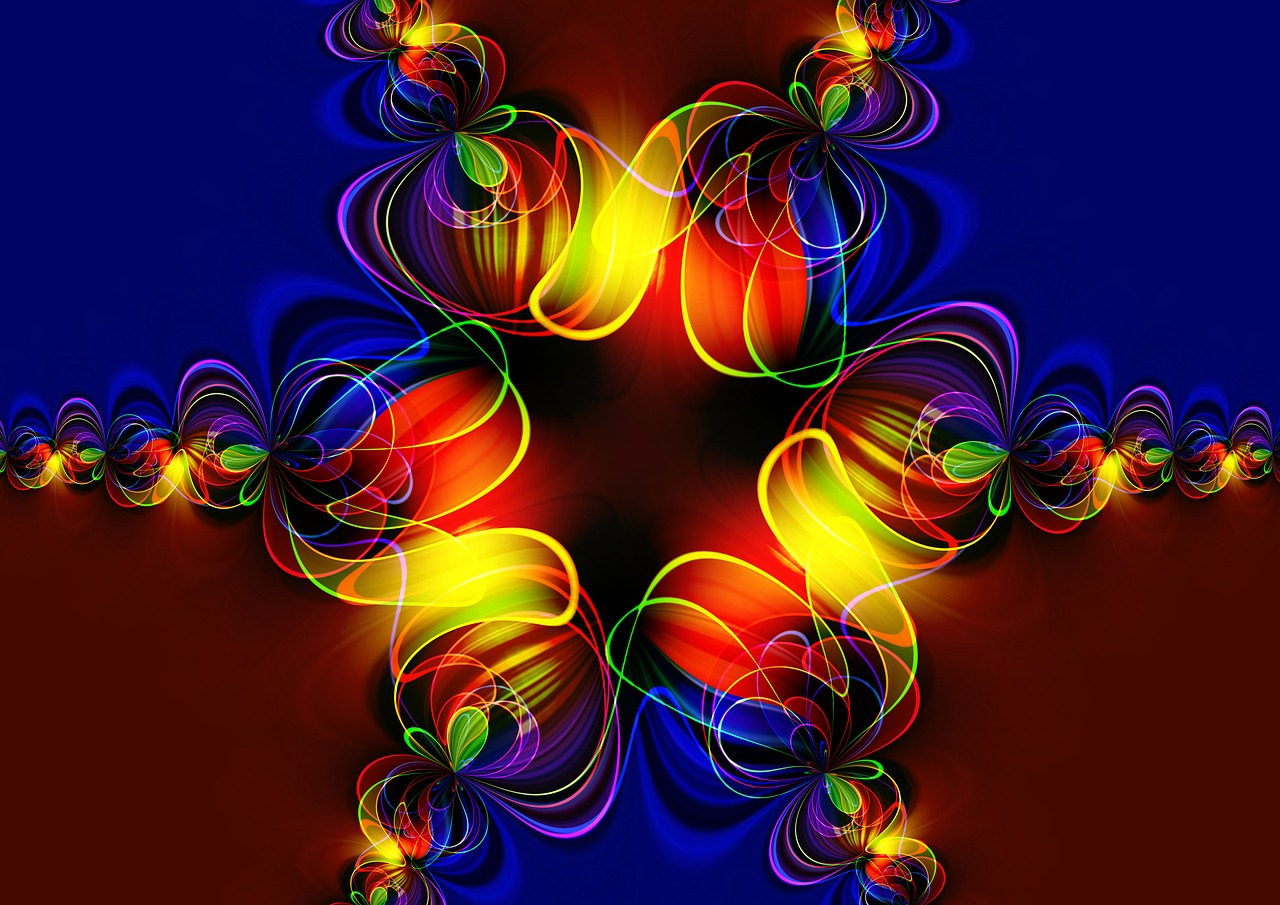 fractal symmetry pattern free photo