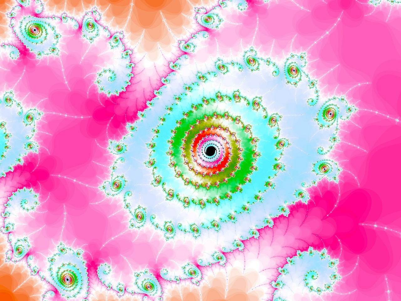 fractal spiral twist free photo