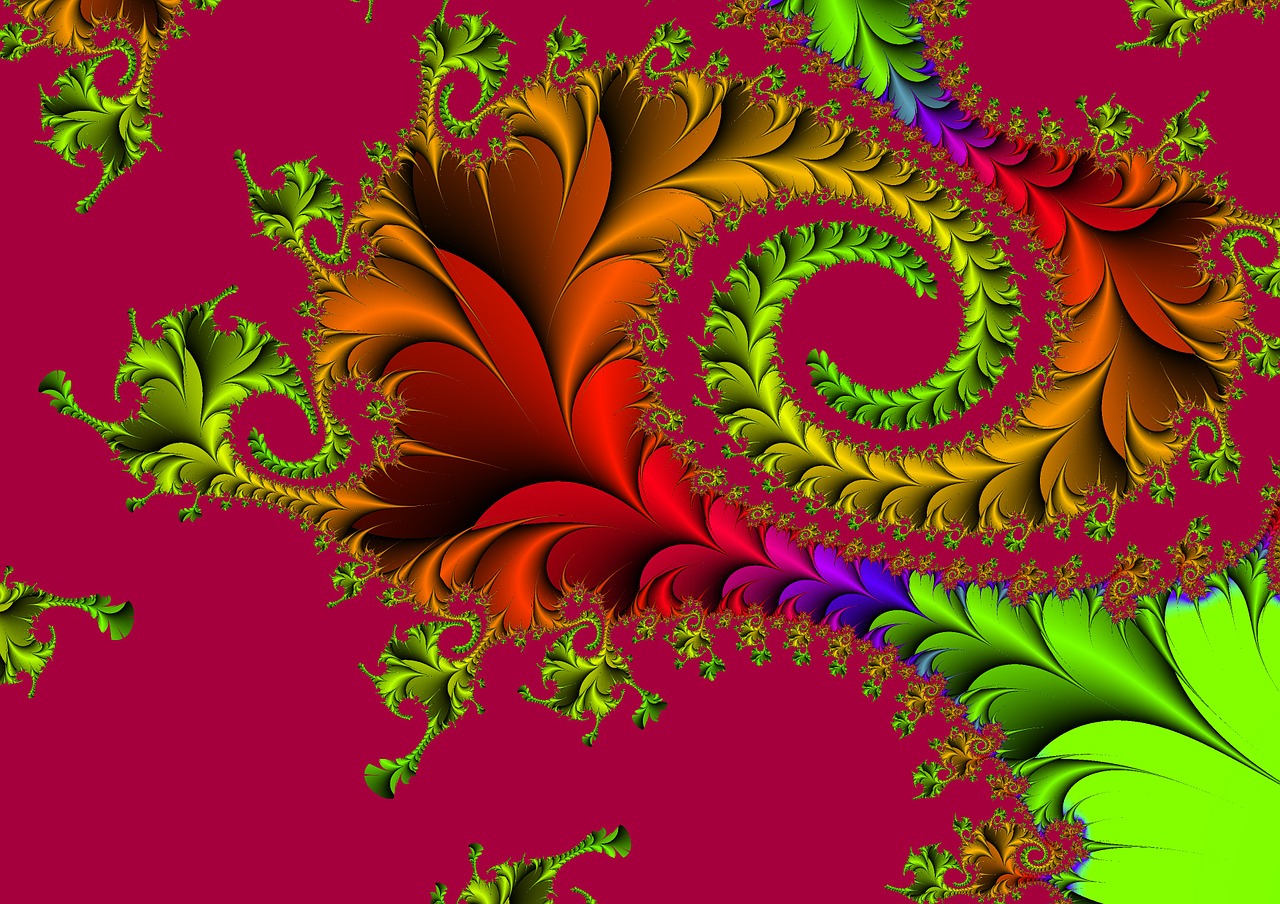 fractal fractals art free photo