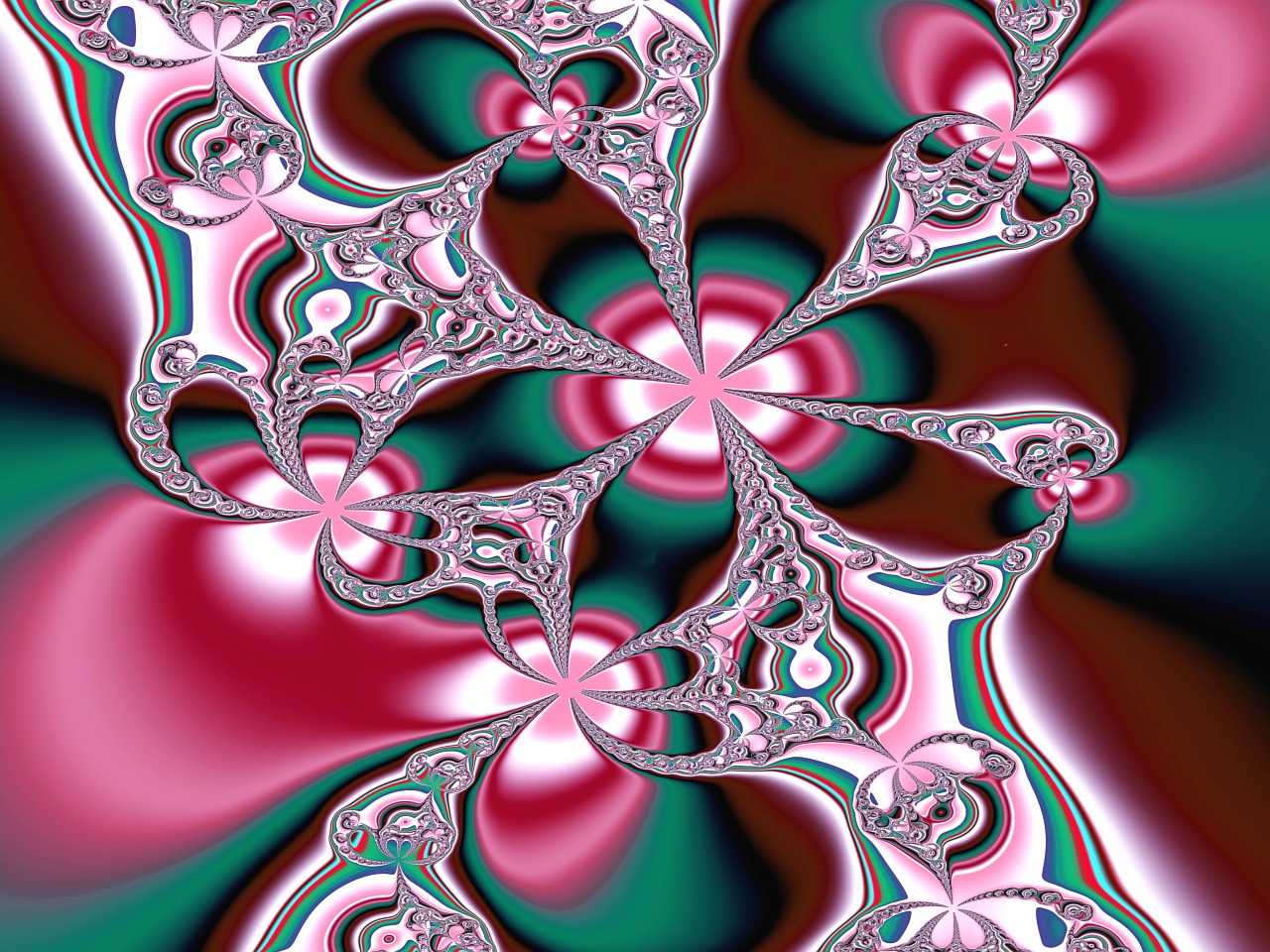 fractal art design free photo