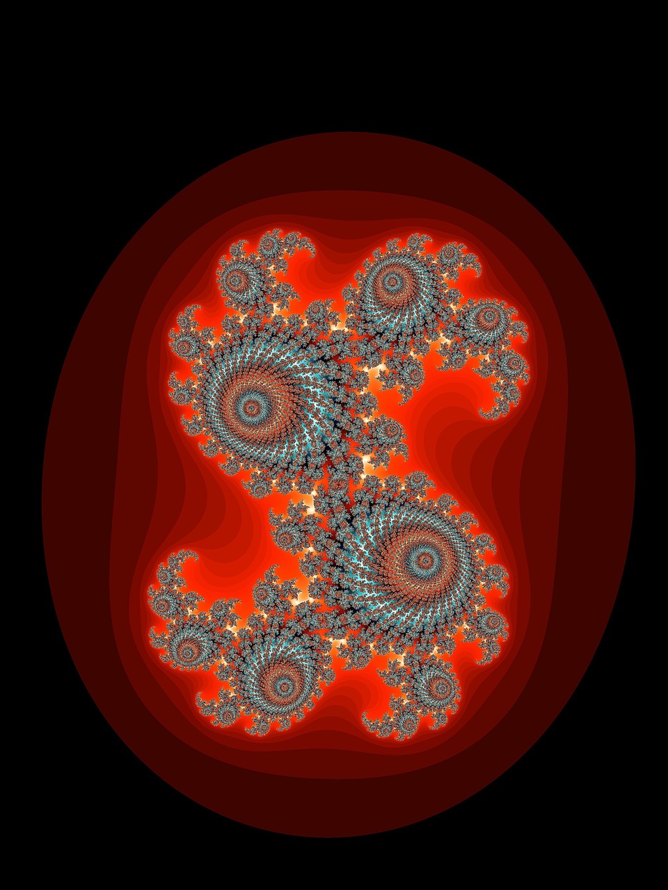 fractal pattern budding free photo