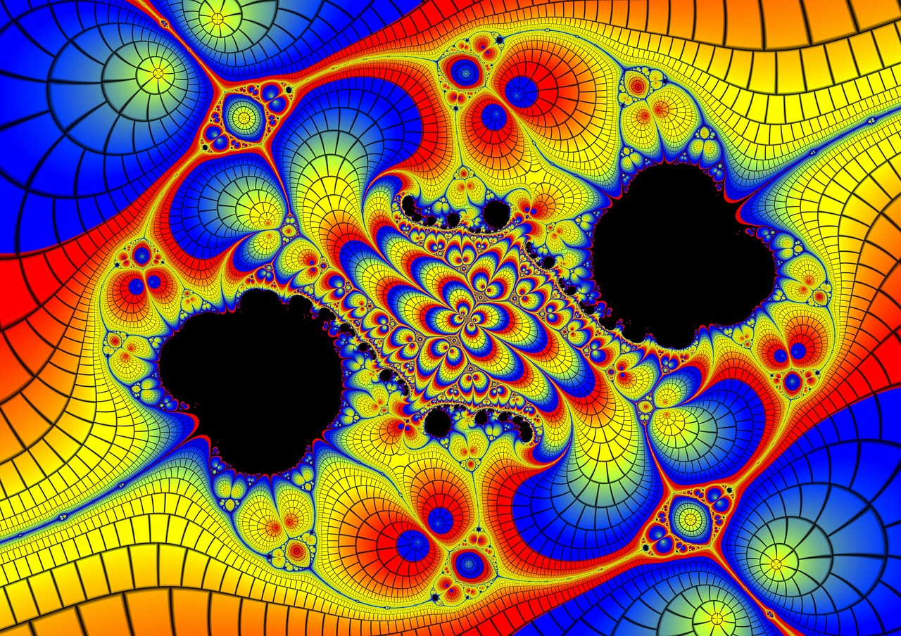fractal pattern texture free photo