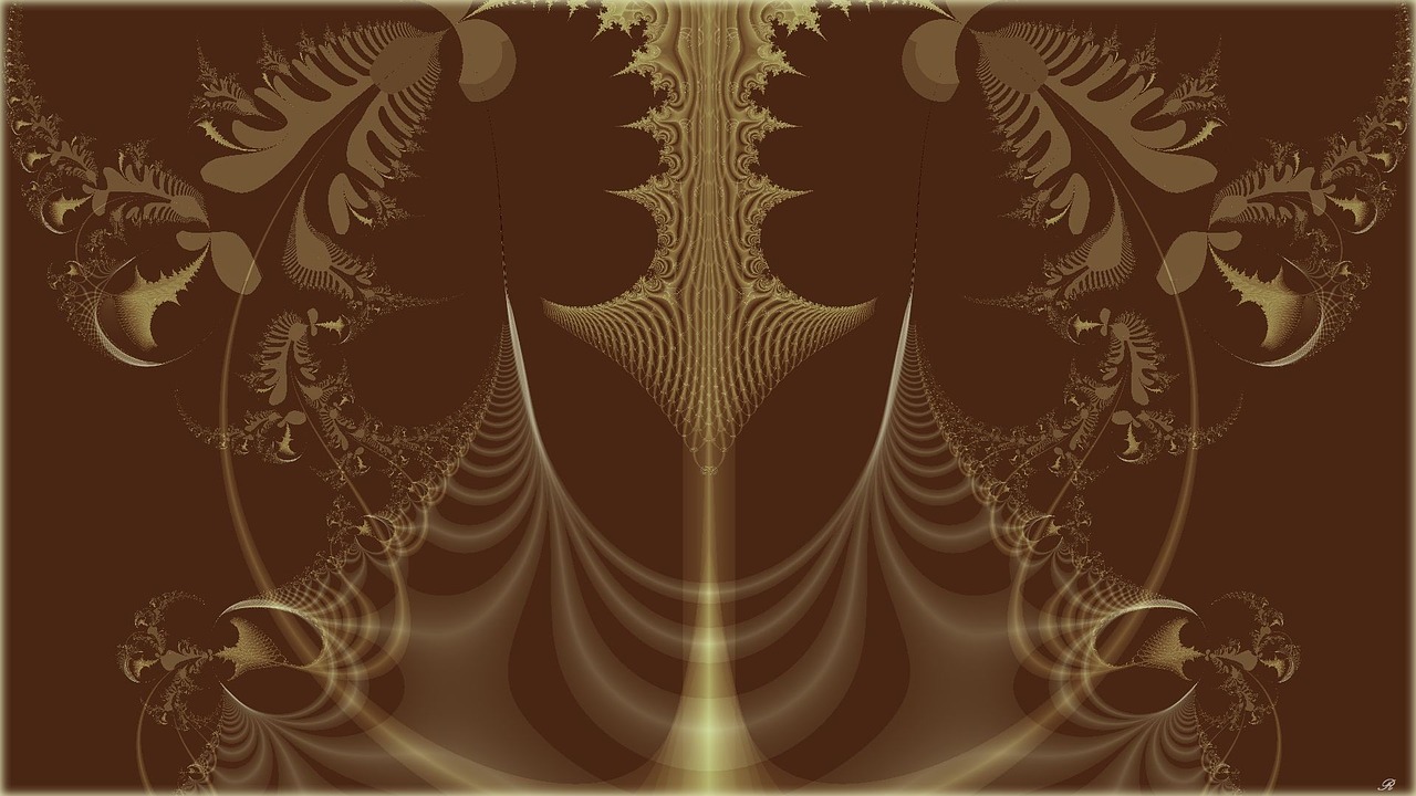 fractal emotion background free photo