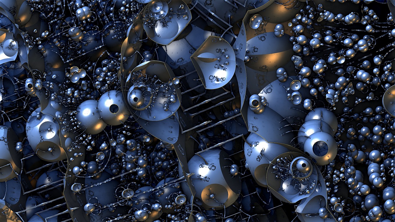 fractal render 3d free photo