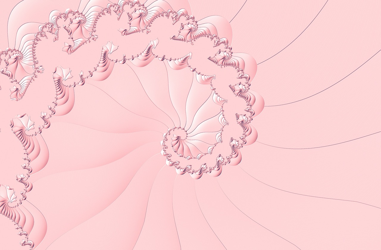 fractal pink background free photo