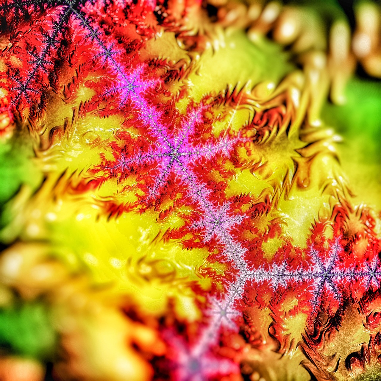 fractal mandelbrot art free photo