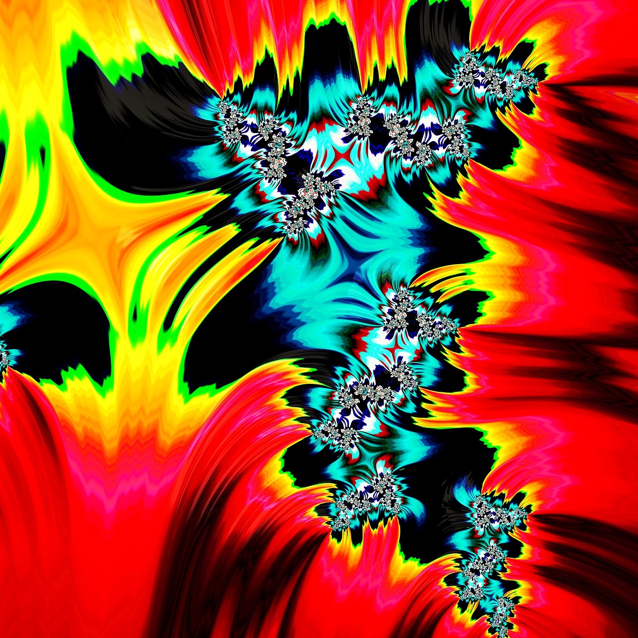 fractal mandelbrot art free photo
