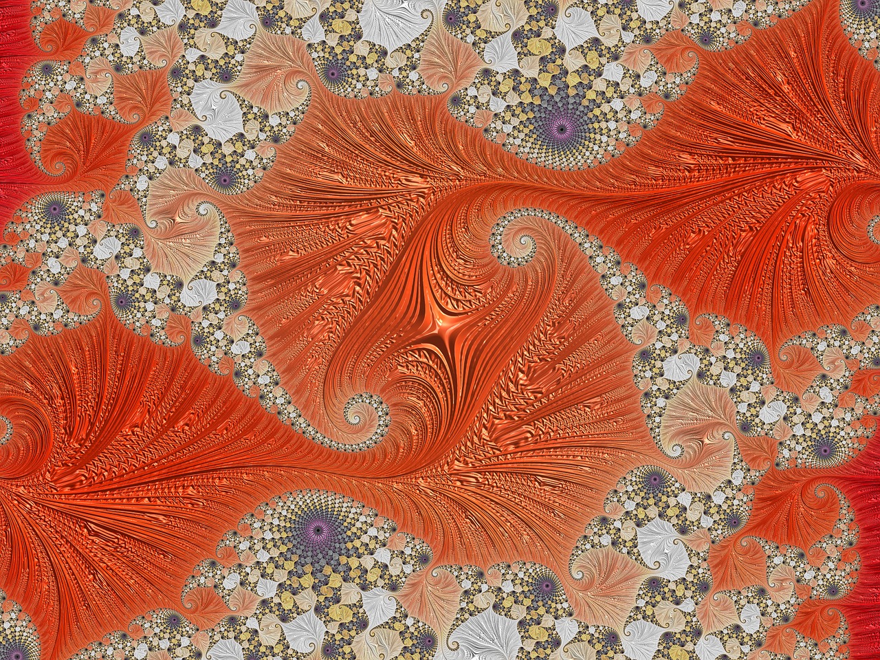 fractal art artwork pattern free photo