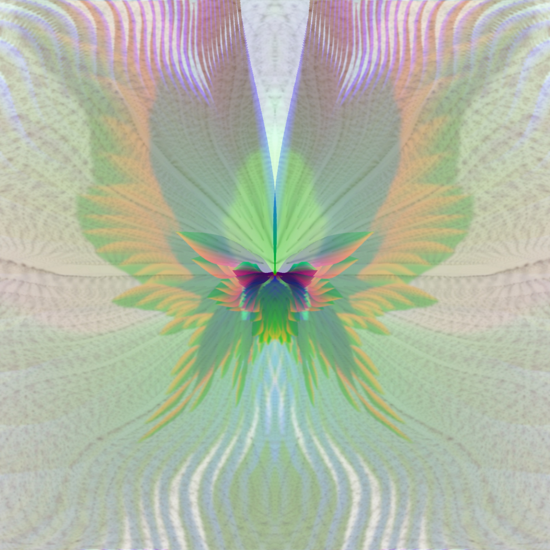 drawing fractal fenix free photo