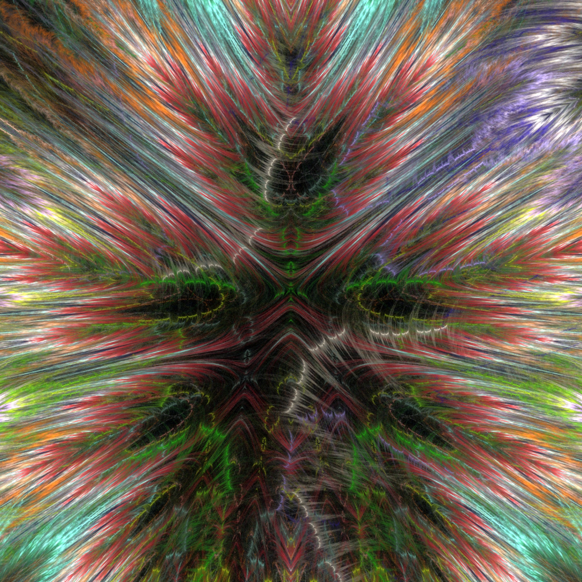 fur pattern fractal free photo